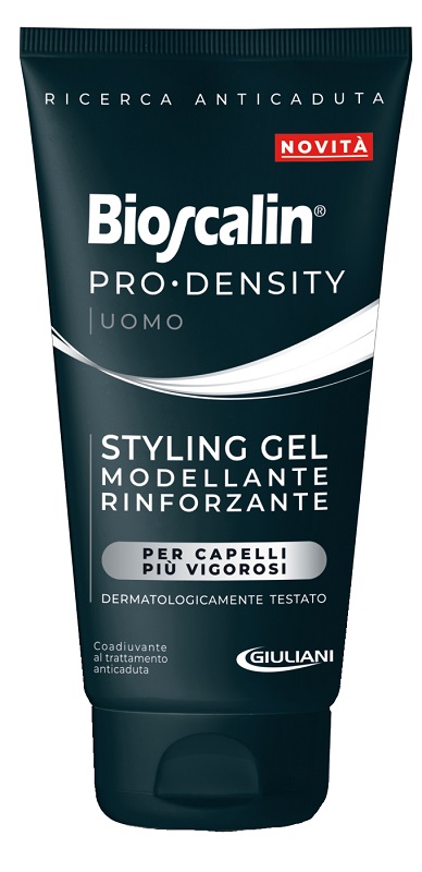 BIOSCALIN PRO DENSITY UOMO STYLING GEL MODELLANTE RINFORZANTE 150 ML - farmavitality.it