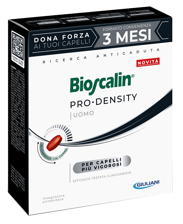 BIOSCALIN PRO DENSITY UOMO 90 COMPRESSE - farmavitality.it