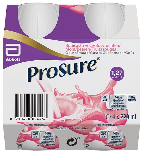 PROSURE BERRY 4 BOTTIGLIE DA 220 ML - farmavitality.it