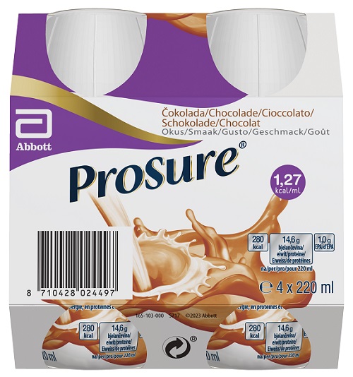 PROSURE CHOCOLATE 4 BOTTIGLIE DA 220 ML - farmavitality.it