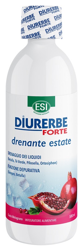 ESI DIURERBE FORTE DRENANTE ESTATE MELOGRANO 500 ML - farmavitality.it
