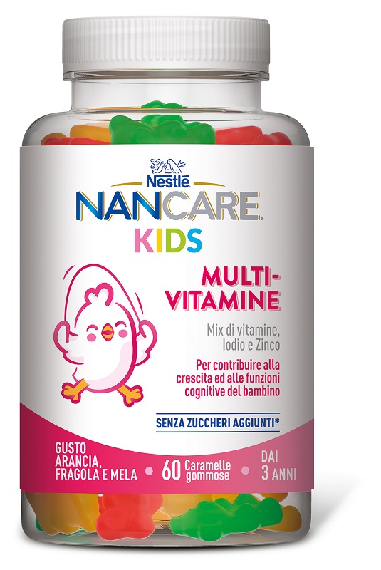NANCARE KIDS MULTIVITAMINE 60 GUMMIES - farmavitality.it