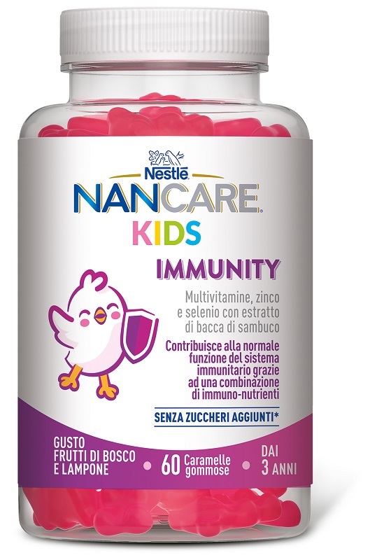 NANCARE KIDS IMMUNITY 60 GUMMIES - farmavitality.it