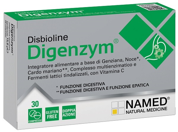 DISBIOLINE DIGENZYM AB 30 COMPRESSE - farmavitality.it
