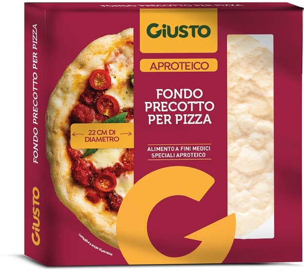 GIUSTO APROTEICO FONDO PIZZA 200 G - farmavitality.it