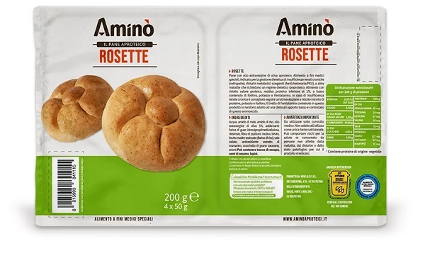 AMINO' ROSETTE 4 BLISTER X 50G - farmavitality.it