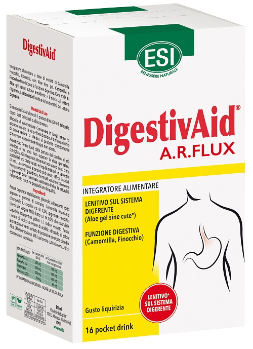 ESI DIGESTIVAID AR FLUX 16 POCKET DRINK - farmavitality.it