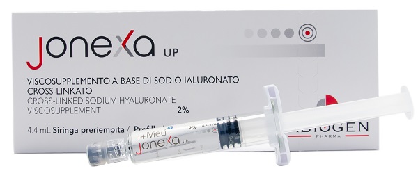 JONEXA UP SIRINGA INTRA-ARTICOLARE SODIO IALURONATO CROSS-LINKATO 2% 4,4 ML - farmavitality.it