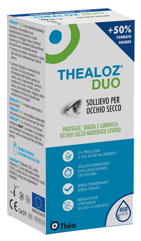 SOLUZIONE OFTALMICA THEALOZ DUO 15 ML - farmavitality.it