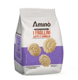 AMINO' I FROLLINI LATTE E VANIGLIA 200 G - farmavitality.it