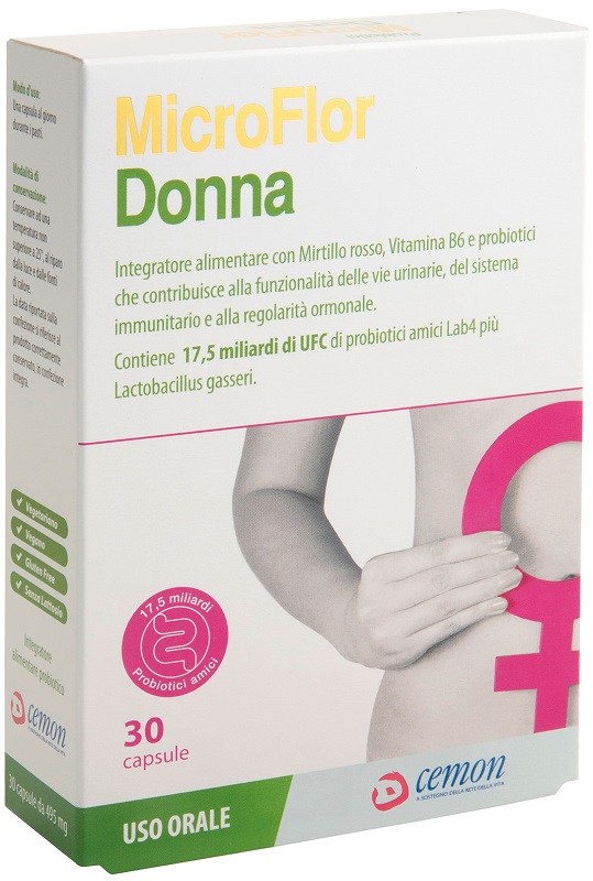 MICROFLOR DONNA 30 CAPSULE - farmavitality.it