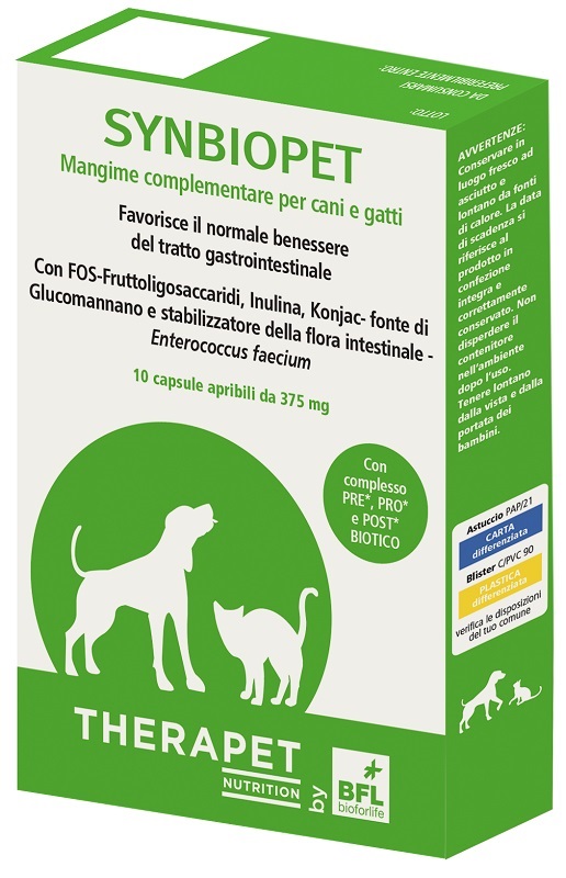 SYNBIOPET THERAPET 10 CAPSULE - farmavitality.it
