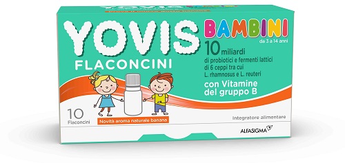 YOVIS BAMBINI BANANA 10 FLACONCINI DA 10 ML - farmavitality.it