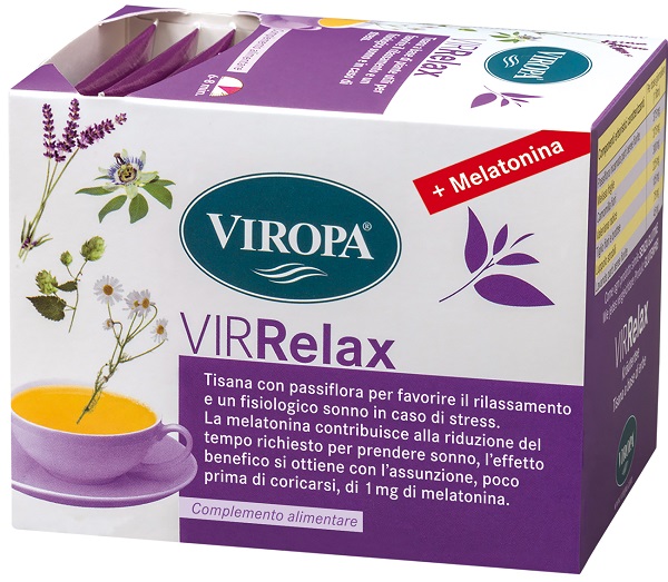 VIROPA VIR RELAX TISANA PASSIFLORA 15 FILTRI 6 G - farmavitality.it