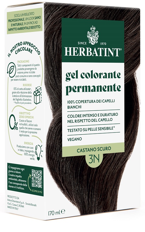 HERBATINT 3N CASTANO SCURO 170 ML - farmavitality.it