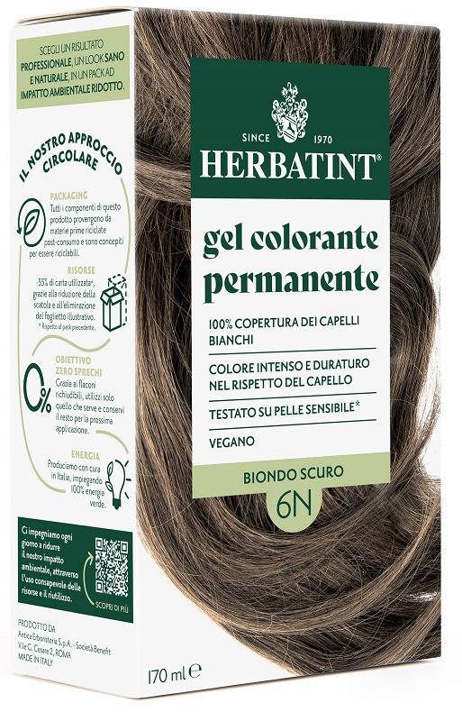HERBATINT 6N BIONDO SCURO 170 ML - farmavitality.it