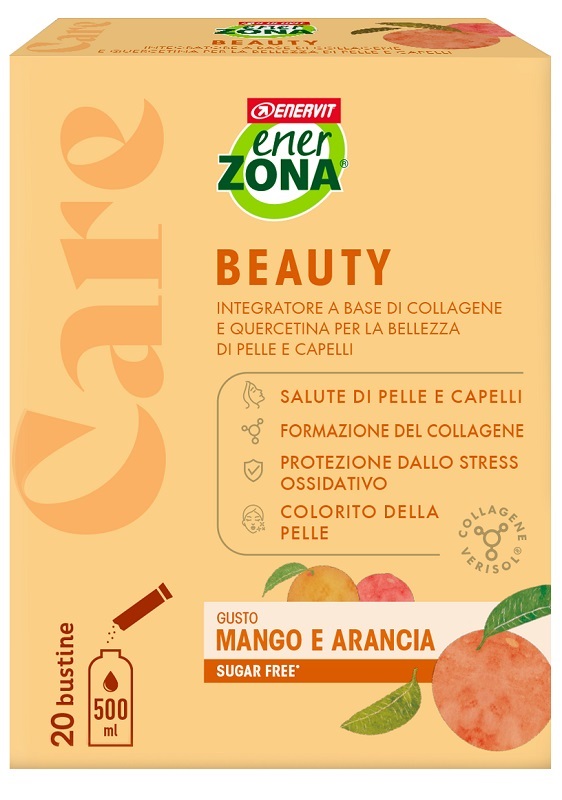 ENERZONA CARE BEAUTY MANGO E ARANCIA 20 BUSTINE - farmavitality.it