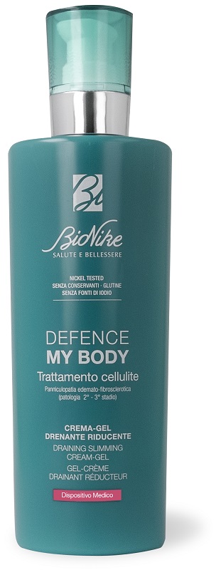 CREMA GEL DRENANTE RIDUCENTE DEFENCE MY BODY 400 ML - farmavitality.it