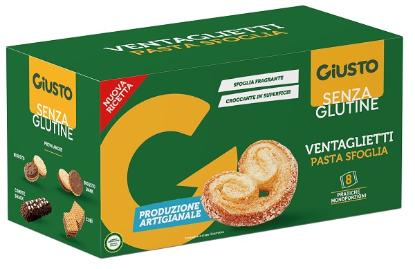 GIUSTO SENZA GLUTINE VENTAGLIETTI 80 G - farmavitality.it