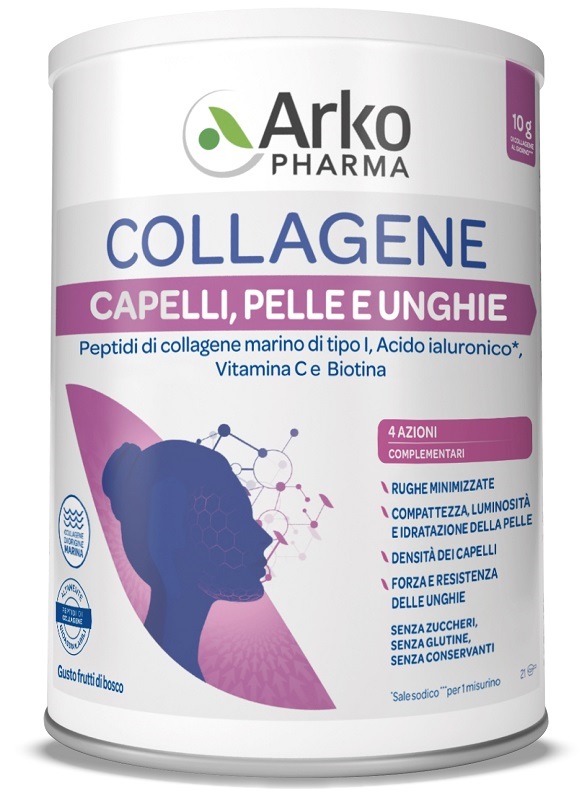 COLLAGENE CAPELLI PELLE UNGHIE 260 G - farmavitality.it