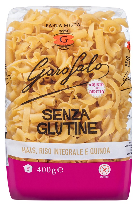 GAROFALO PASTA MISTA DI MAIS RISO INTEGRALE E QUINOA 400 G - farmavitality.it