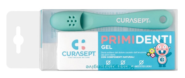 CURASEPT KIT GEL PRIMI DENTI 20 ML + MASSAGGIAGENGIVE - farmavitality.it