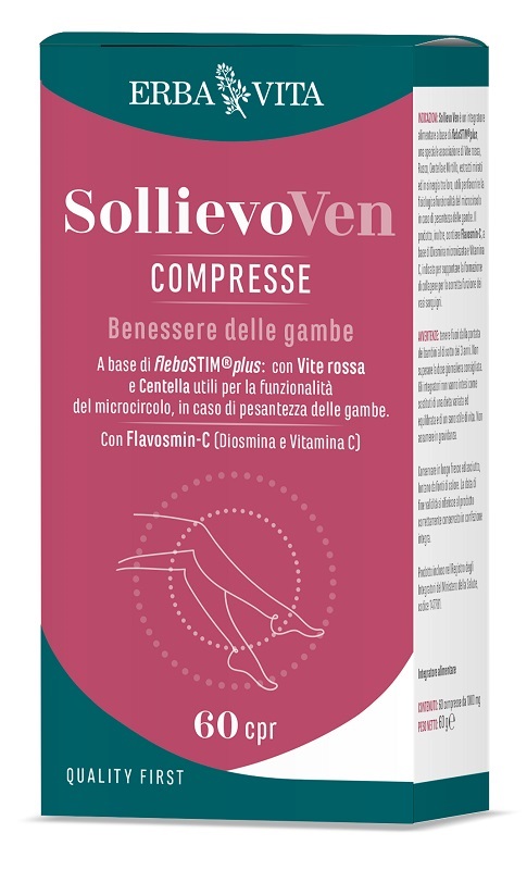 SOLLIEVO VEN 60 COMPRESSE - farmavitality.it